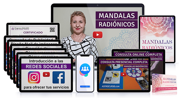 mandalas radionicos curso online